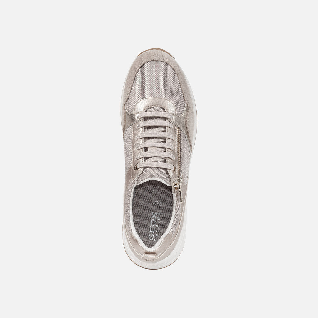 Geox Sneaker Bulmya Donna - Lt/Gold