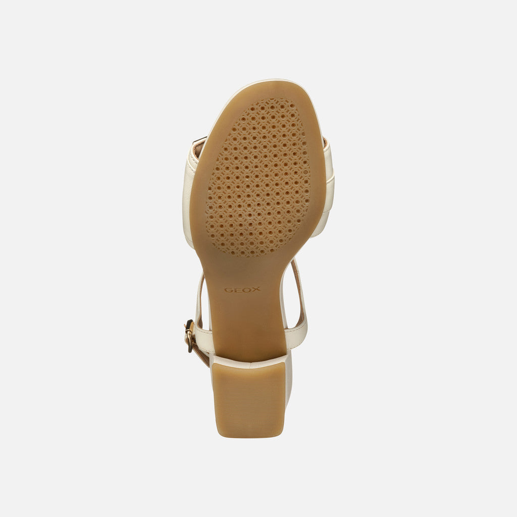 Geox Sandalo New Eraklia Donna - Bianco