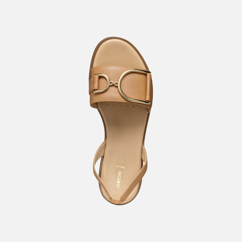 Geox Sandalo Naileen Donna - Beige
