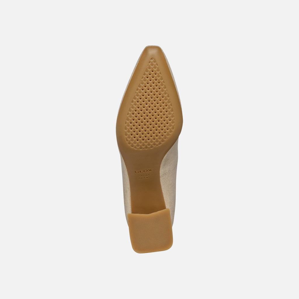 Geox Décolleté Giselda Donna - Lt/Gold