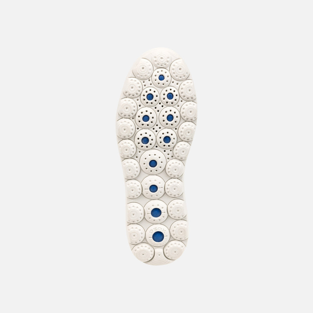 Geox Sneaker Spherica EC4 Donna - Gold/Optic White
