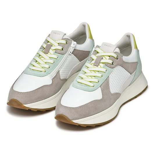 Sneaker Geox Donna - White-Grey