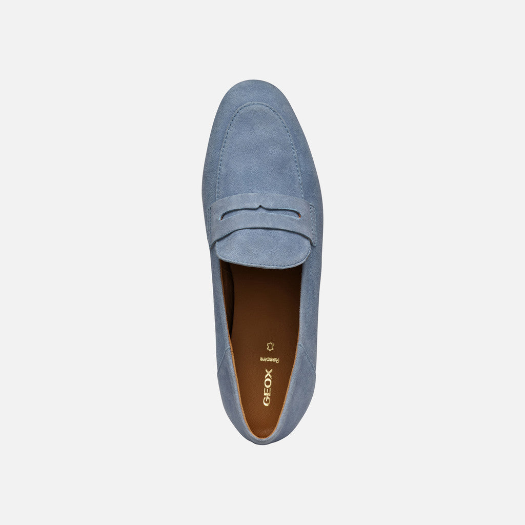 Geox Mocassino Mantinea Donna - Lt/Blu