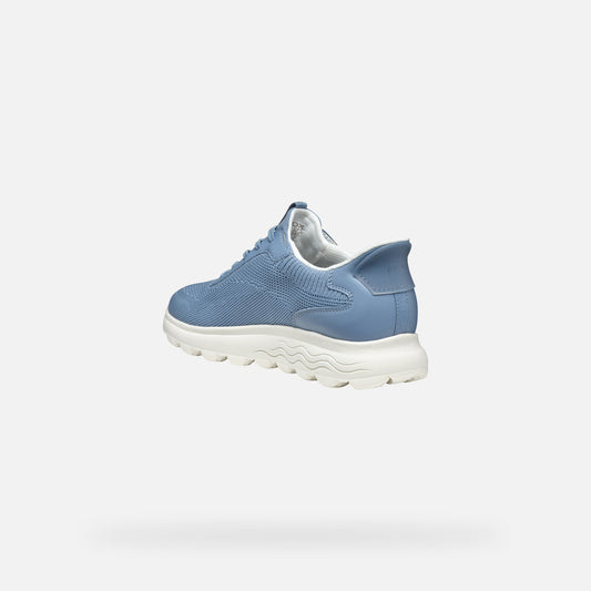 Geox Sneaker Spherica Plus Donna - Lt Blu