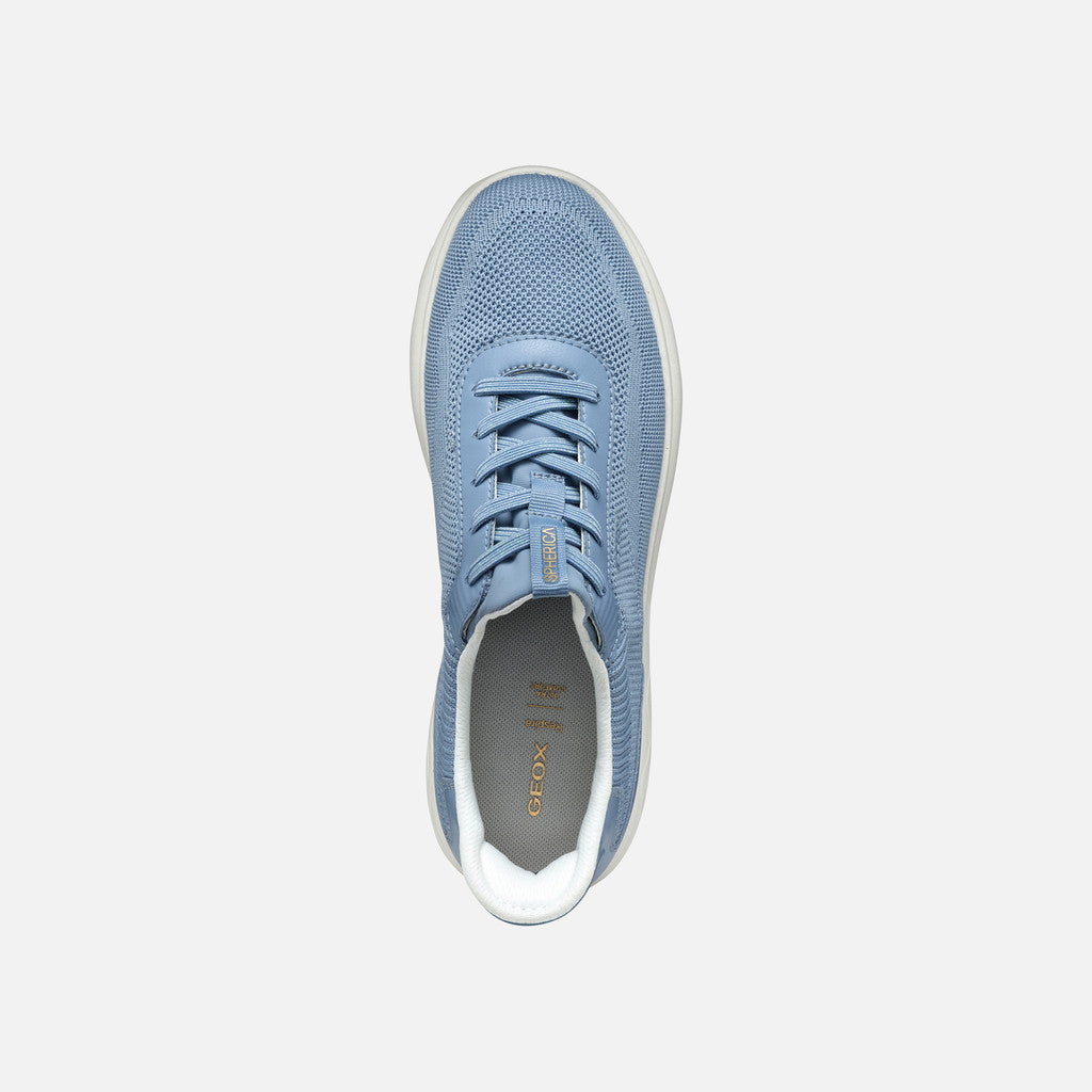 Geox Sneaker Spherica Plus Donna - Lt Blu
