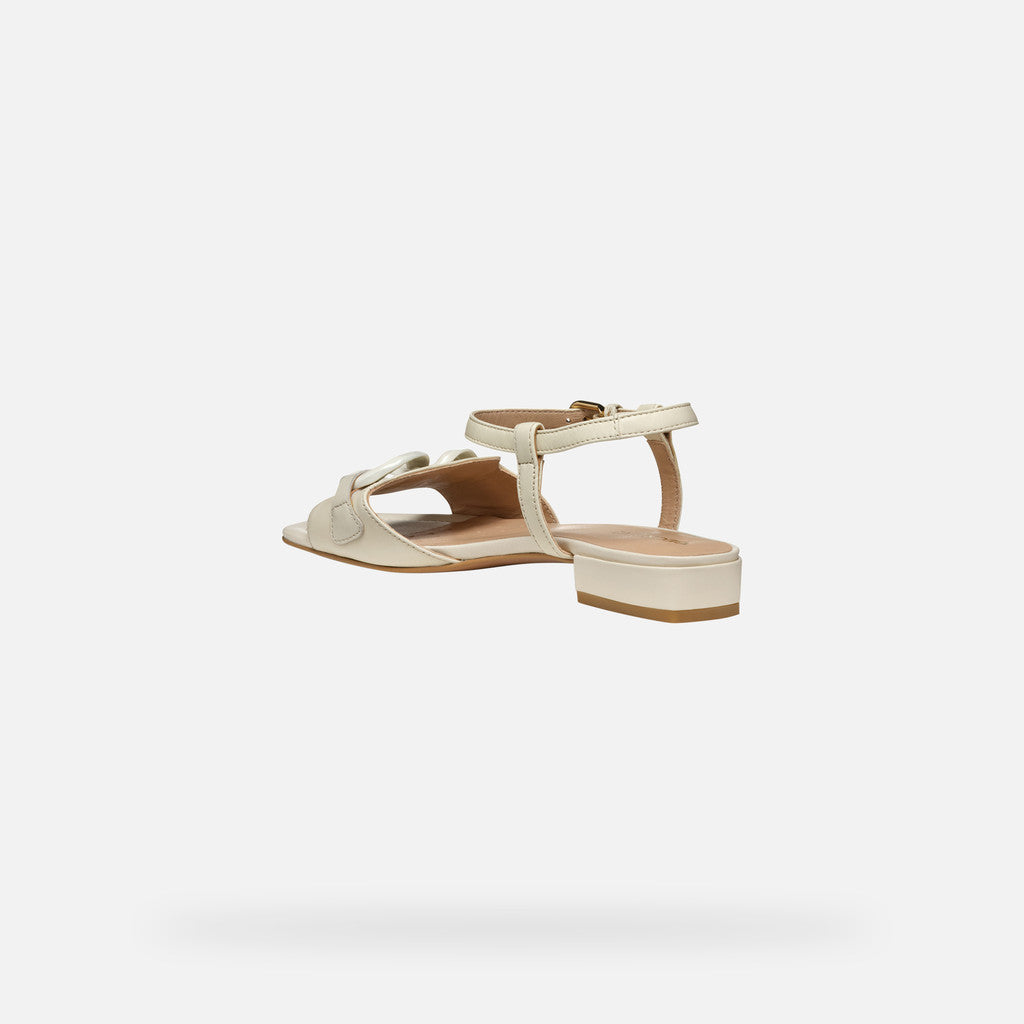 Geox Sandalo New Eraklia Donna - Bianco