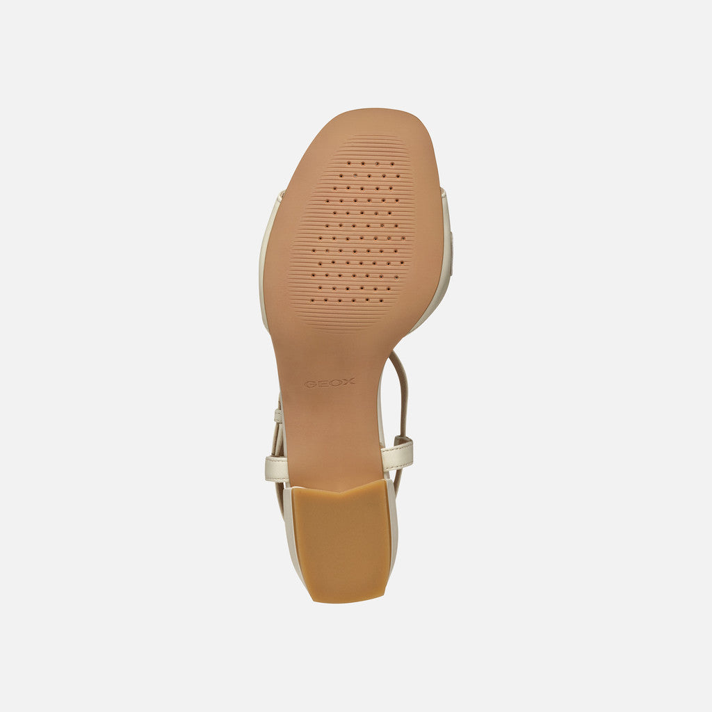 Geox Sandalo New Eraklia Donna - Bianco