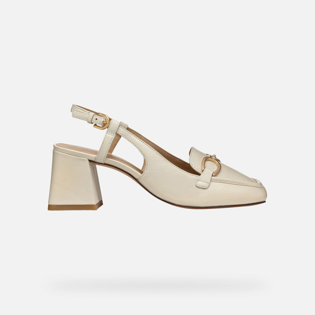 Geox Décolleté Coronilla Donna - Bianco