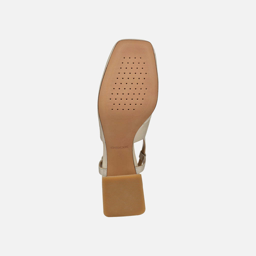 Geox Décolleté Coronilla Donna - Bianco
