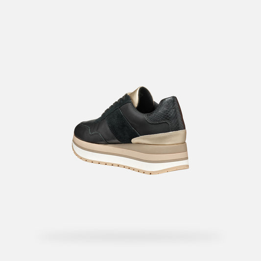 Geox Sneaker Kency Donna - Black