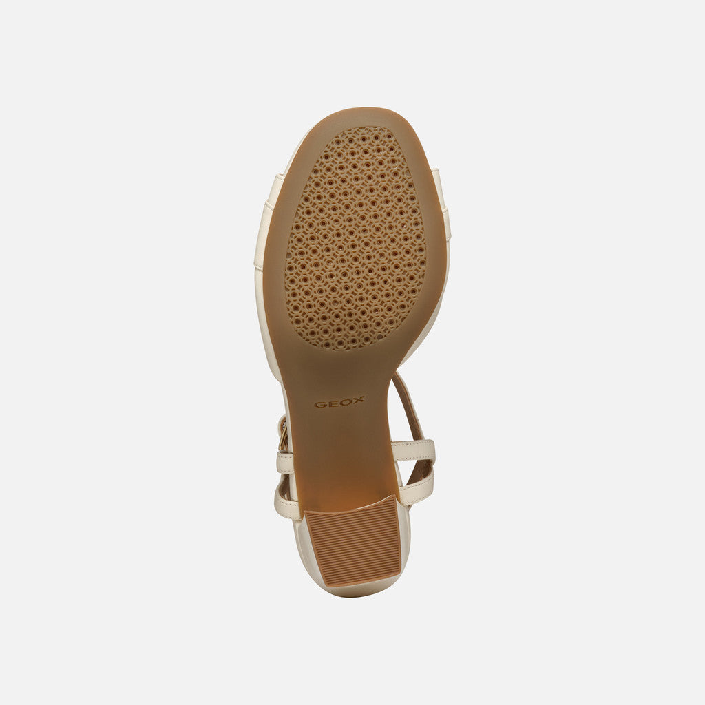 Geox Sandalo New Eraklia Donna - Bianco