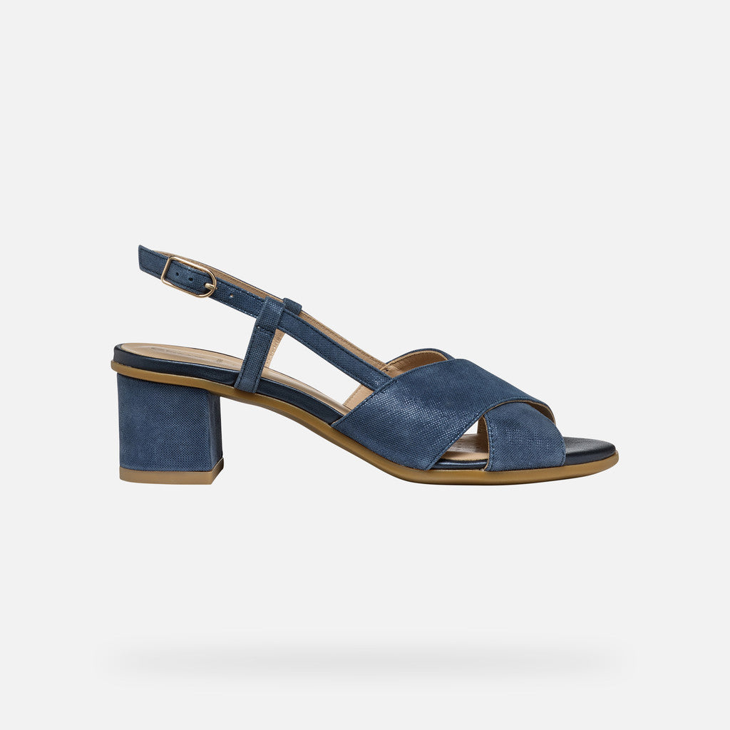 Geox Sandalo Aurely Donna - Dark Avio