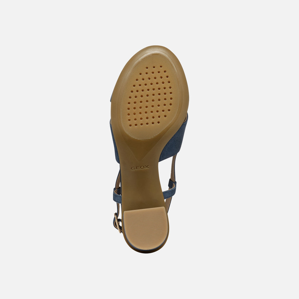 Geox Sandalo Aurely Donna - Dark Avio