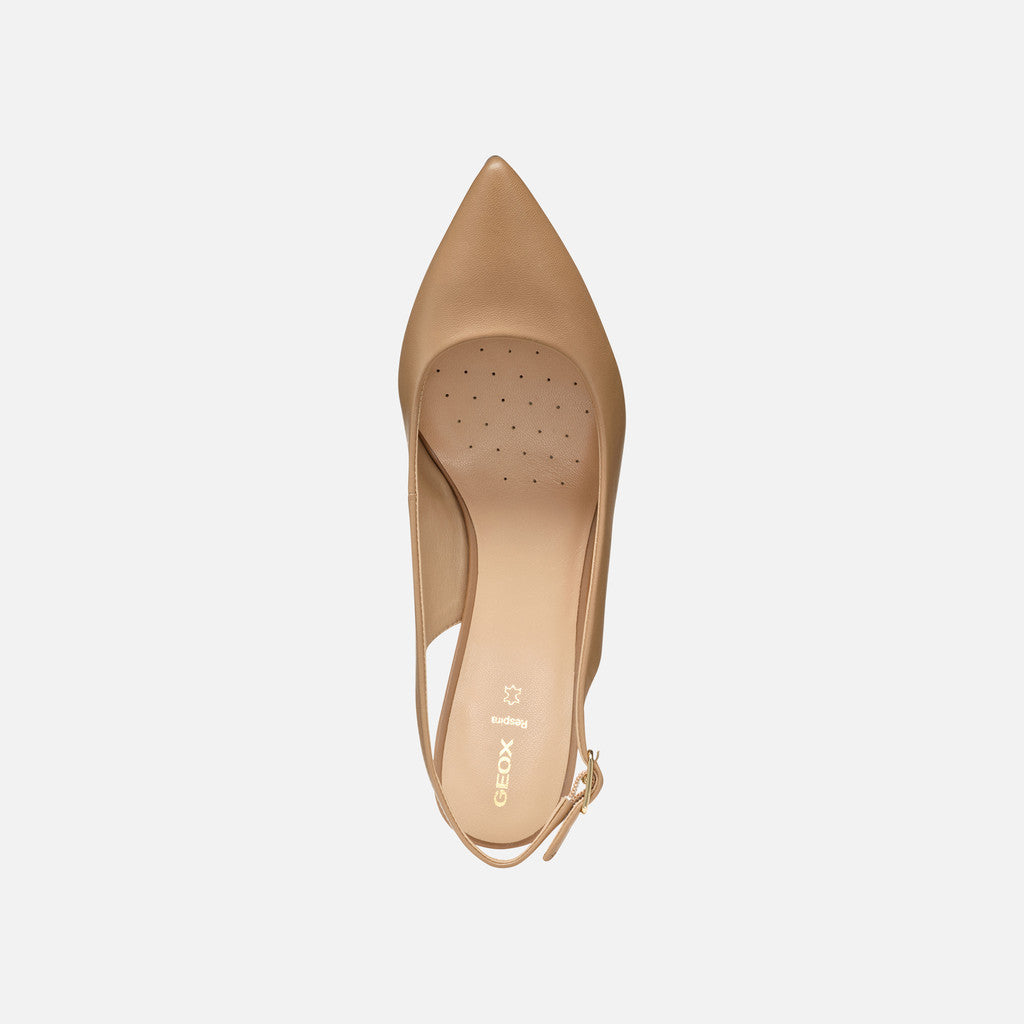 Geox Décolleté Kleopy Donna - Beige