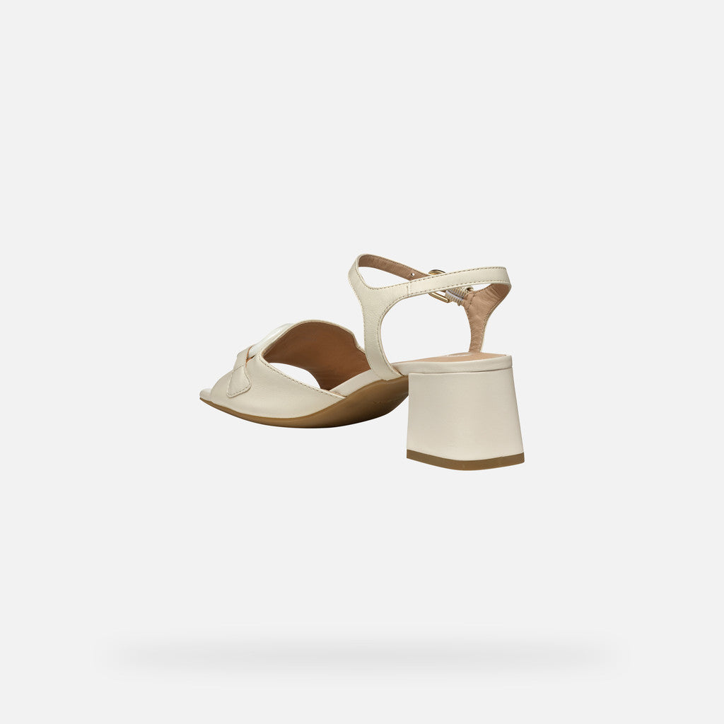 Geox Sandalo New Eraklia Donna - Bianco