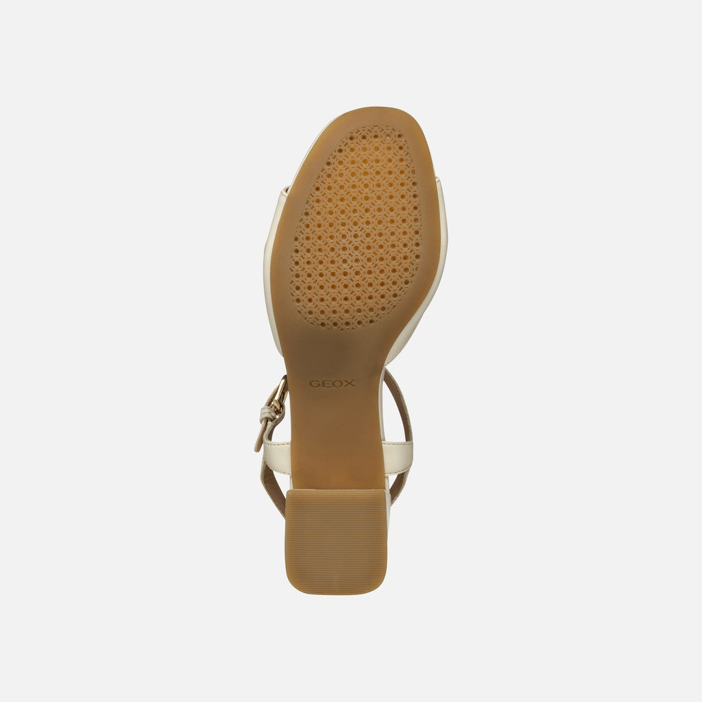 Geox Sandalo New Eraklia Donna - Bianco