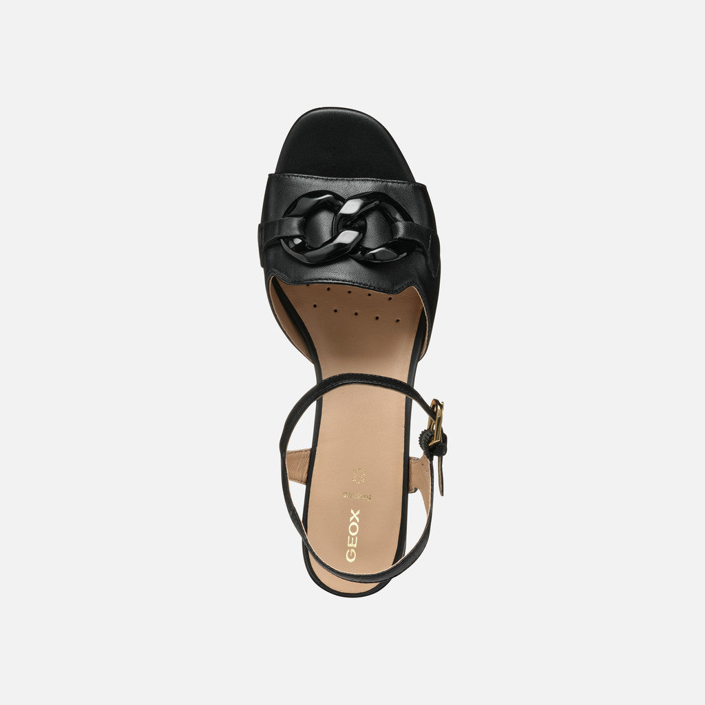 Geox Sandalo New Eraklia Donna - Black