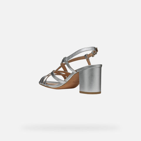 Sandalo Geox Donna - Silver