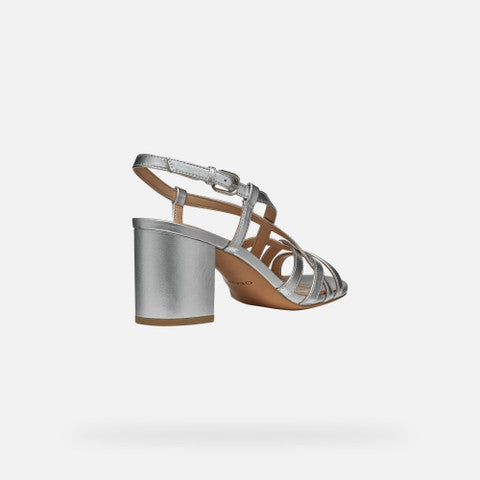 Sandalo Geox Donna - Silver