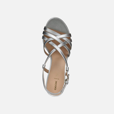 Sandalo Geox Donna - Silver