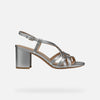 sandalo geox donna silver 9637151