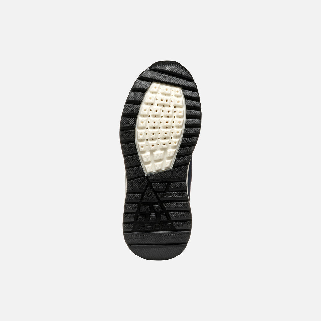 Geox Sneaker Briezee Bambino - Navy/Dark Red