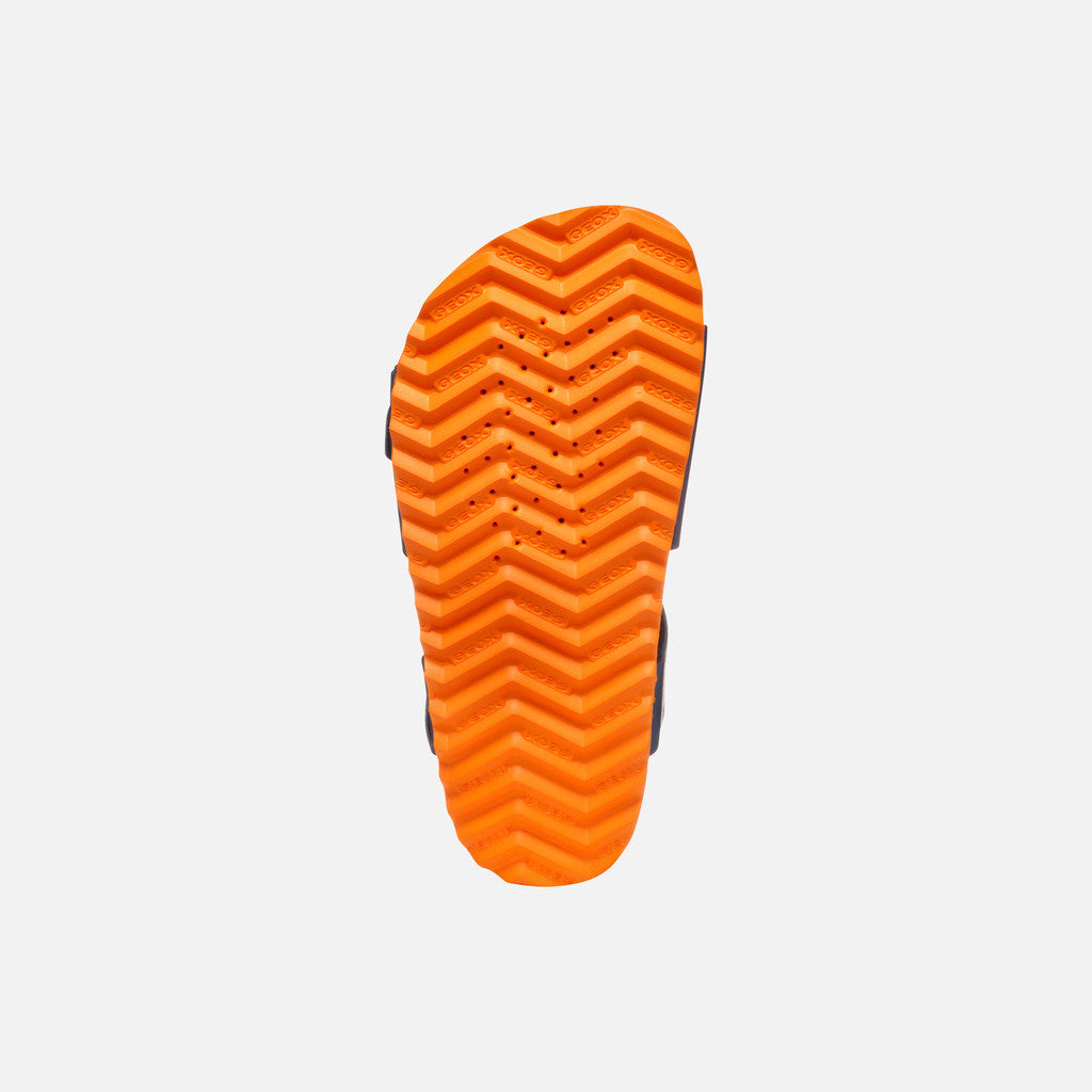 Geox Sandalo Ghita Bambino - Navy/Orange