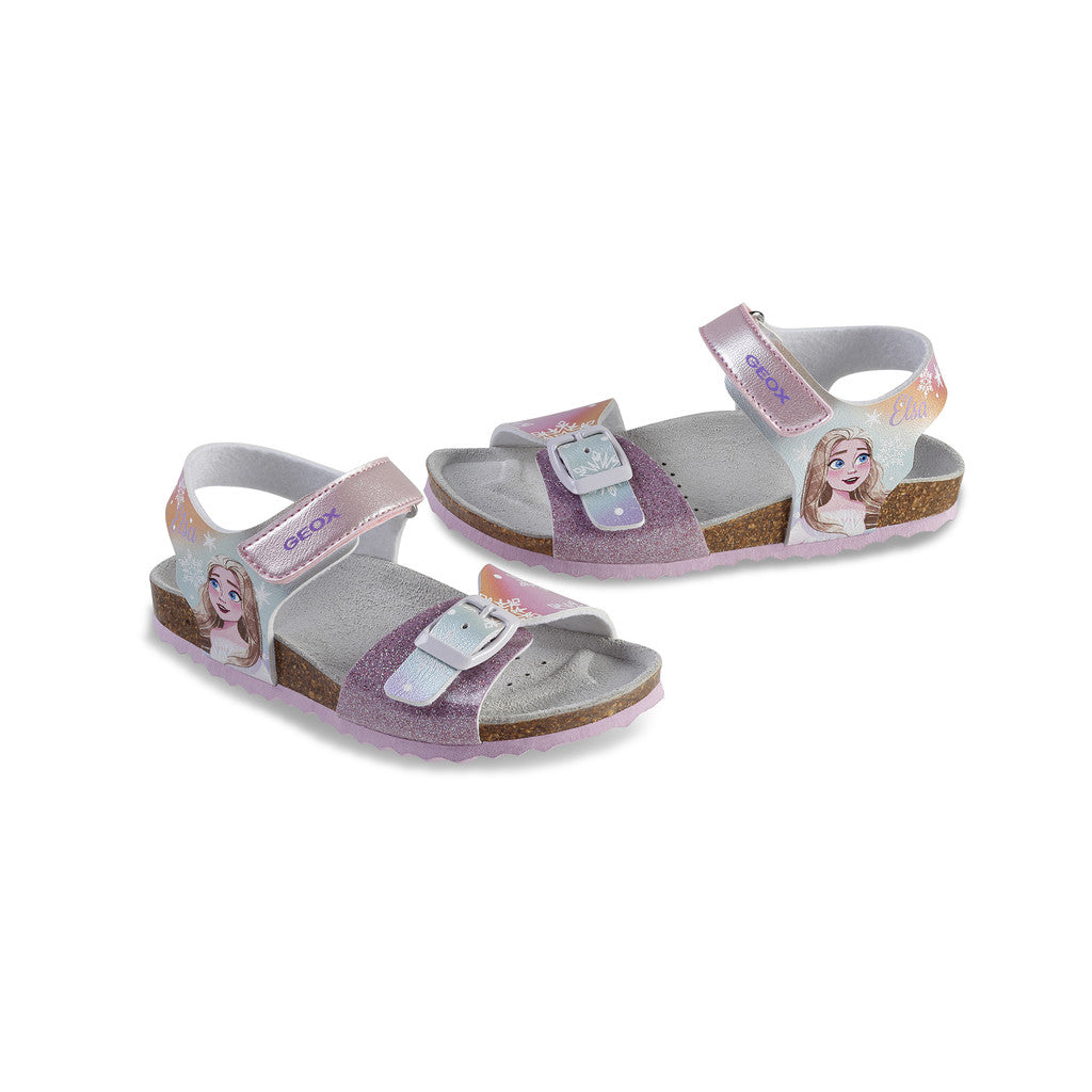 Geox Sandalo Adriel Bambina - Pink