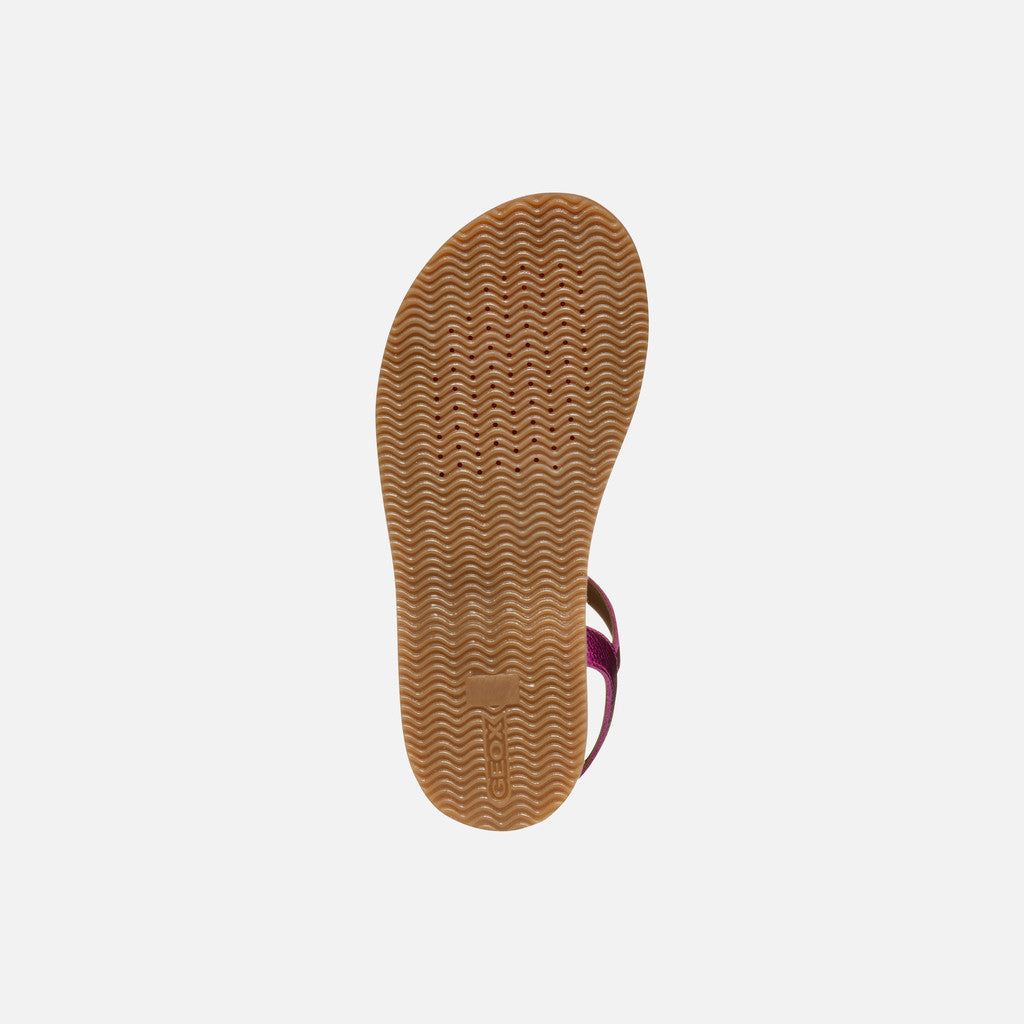 Geox Sandalo Eolie Bambina - Fuchsia
