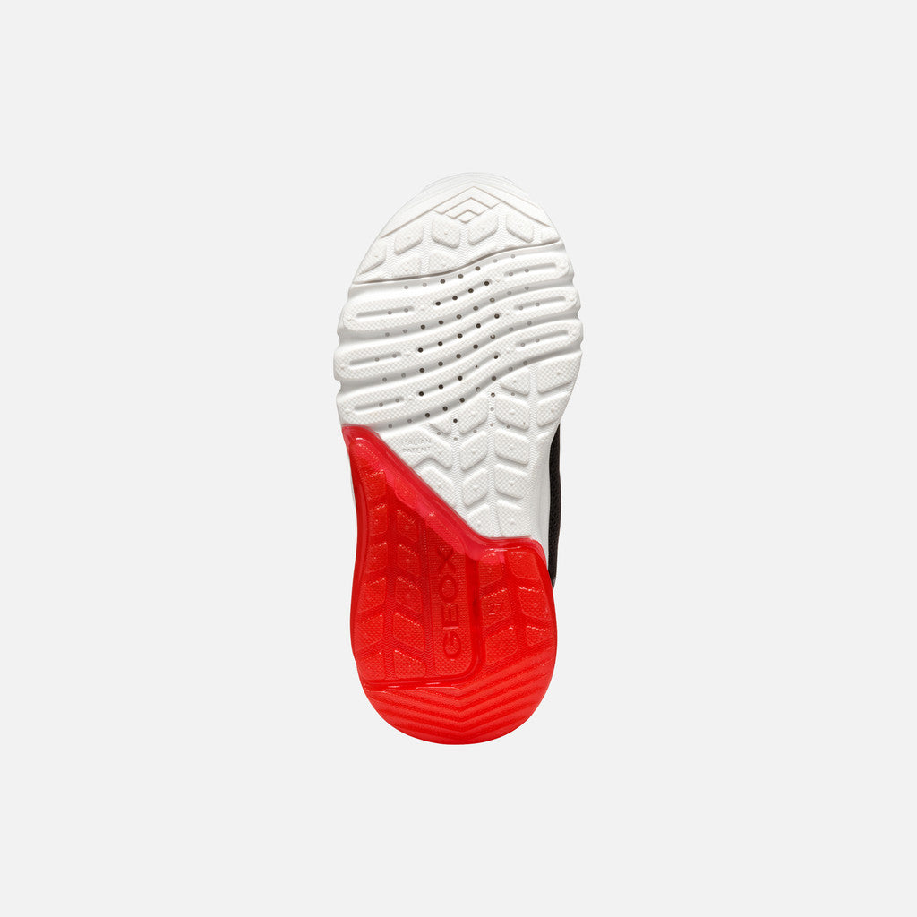 Geox Sneaker Ciberdron Bambino - Green/Red