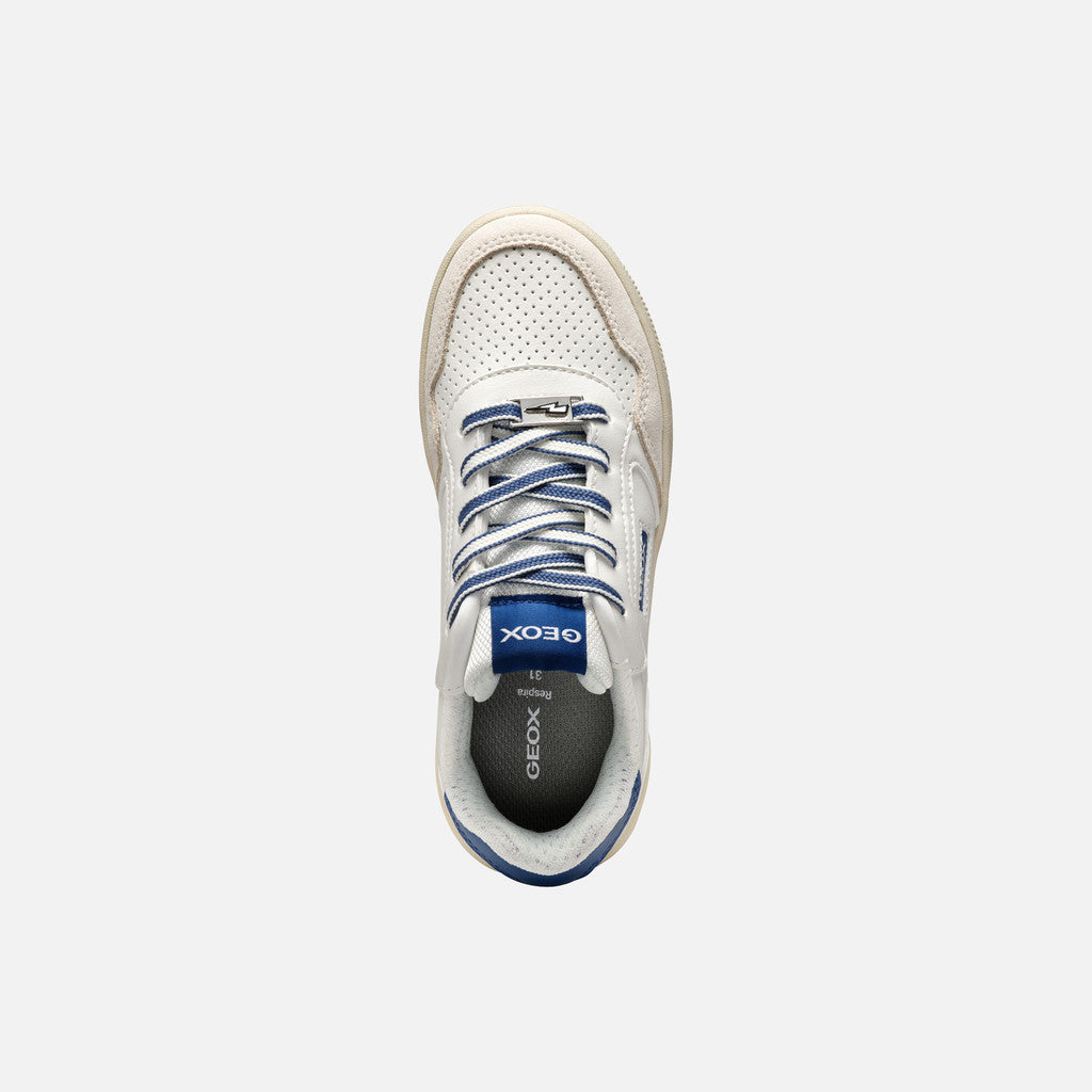 Geox Sneaker Washiba Bambino - White/Navy