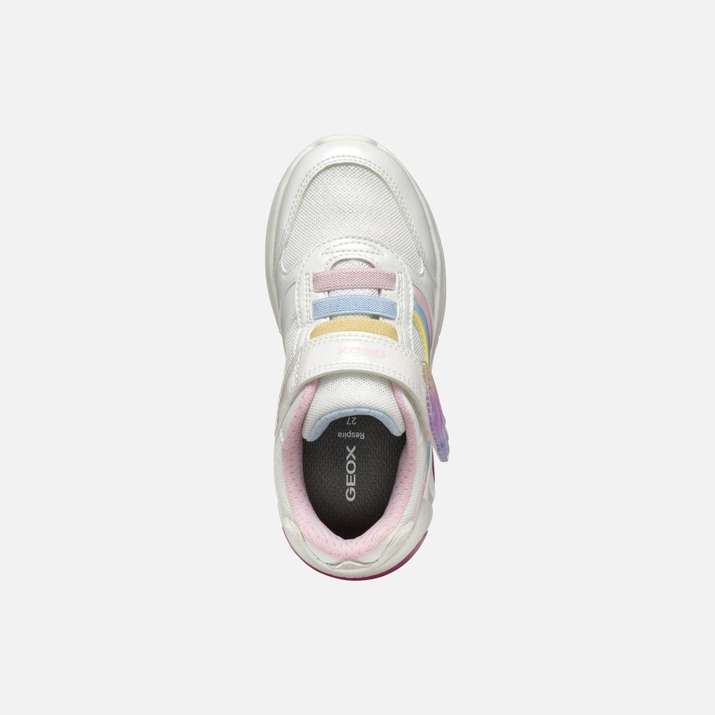 Geox Sneaker Fadinlight Bambina - White/multicolor