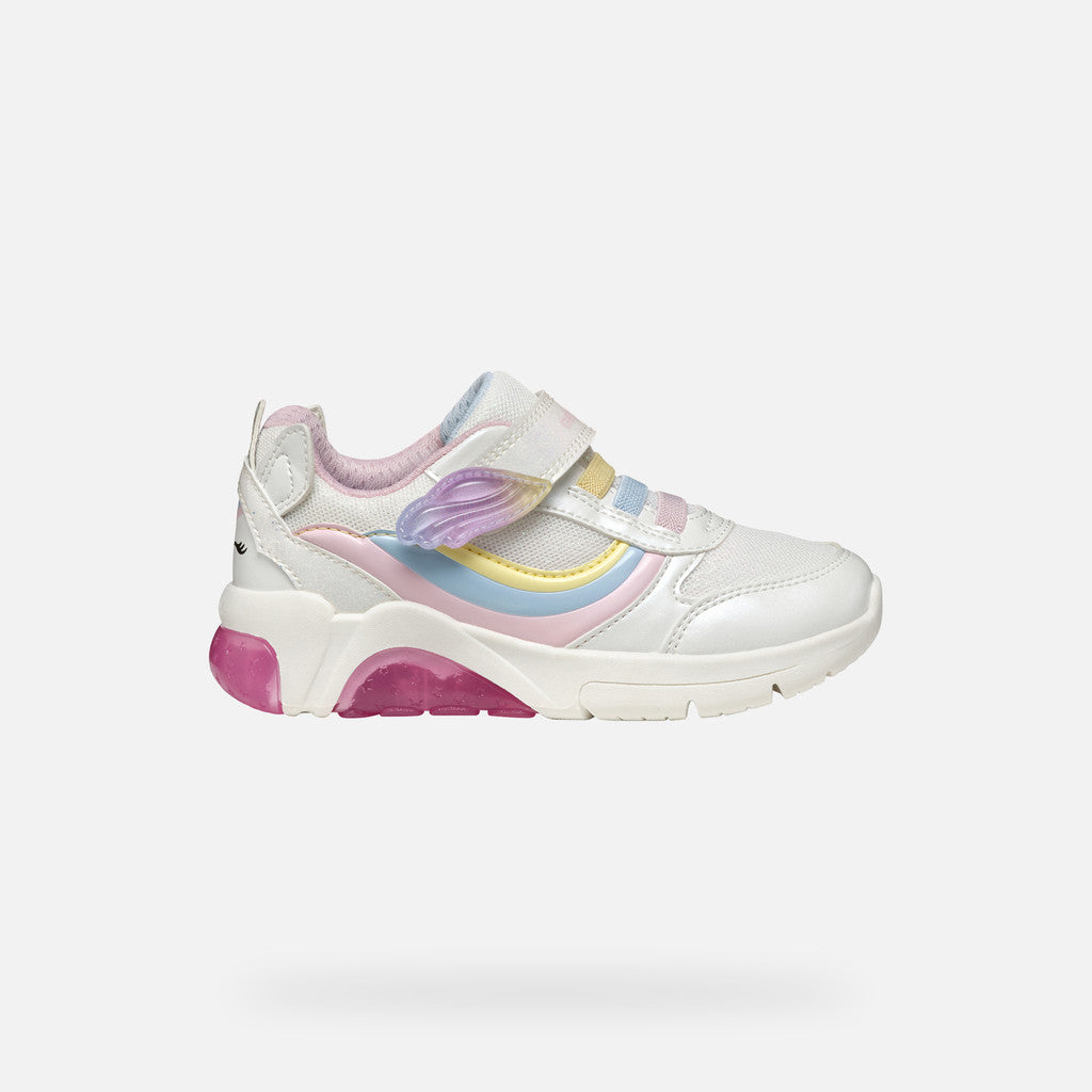 Geox Sneaker Fadinlight Bambina - White/multicolor