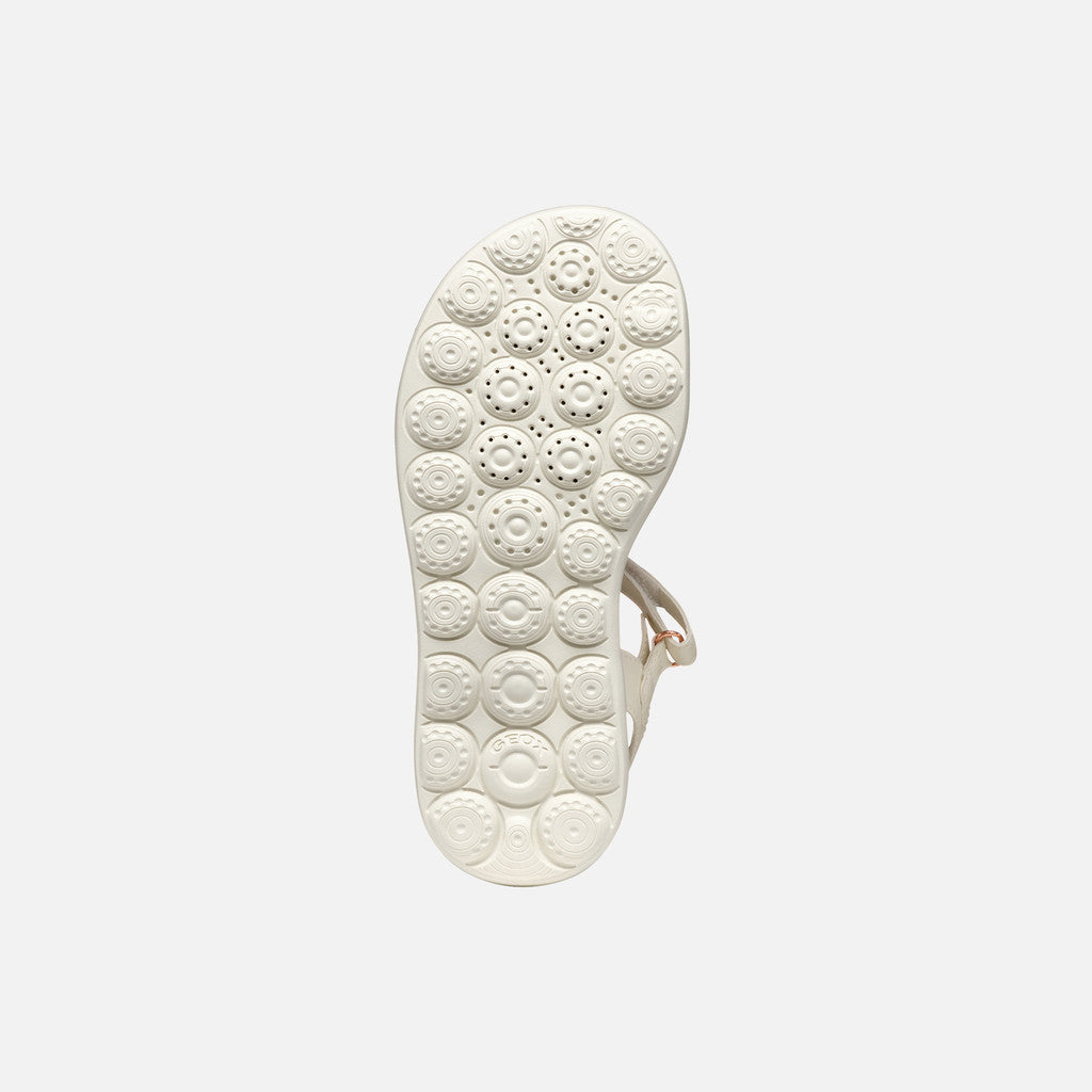 Geox Sandalo Puffypop Bambina - Lt Ivory