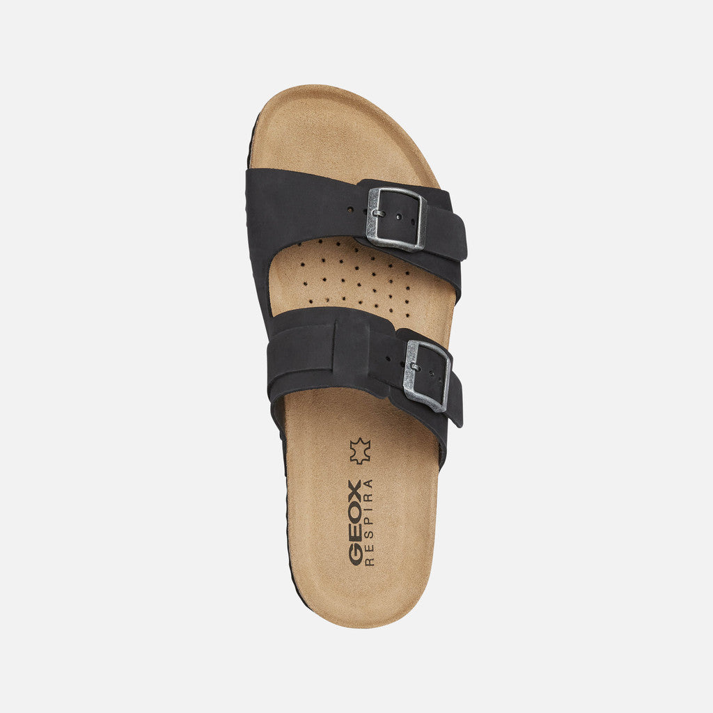 Geox Sandalo Ghita Uomo - Nero