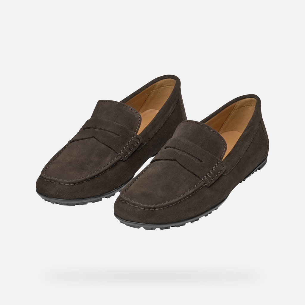 Geox mocassino Kosmopolis uomo - Dark Brown
