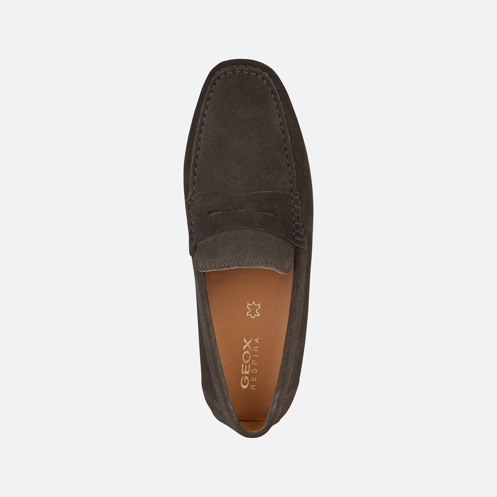 Geox mocassino Kosmopolis uomo - Dark Brown