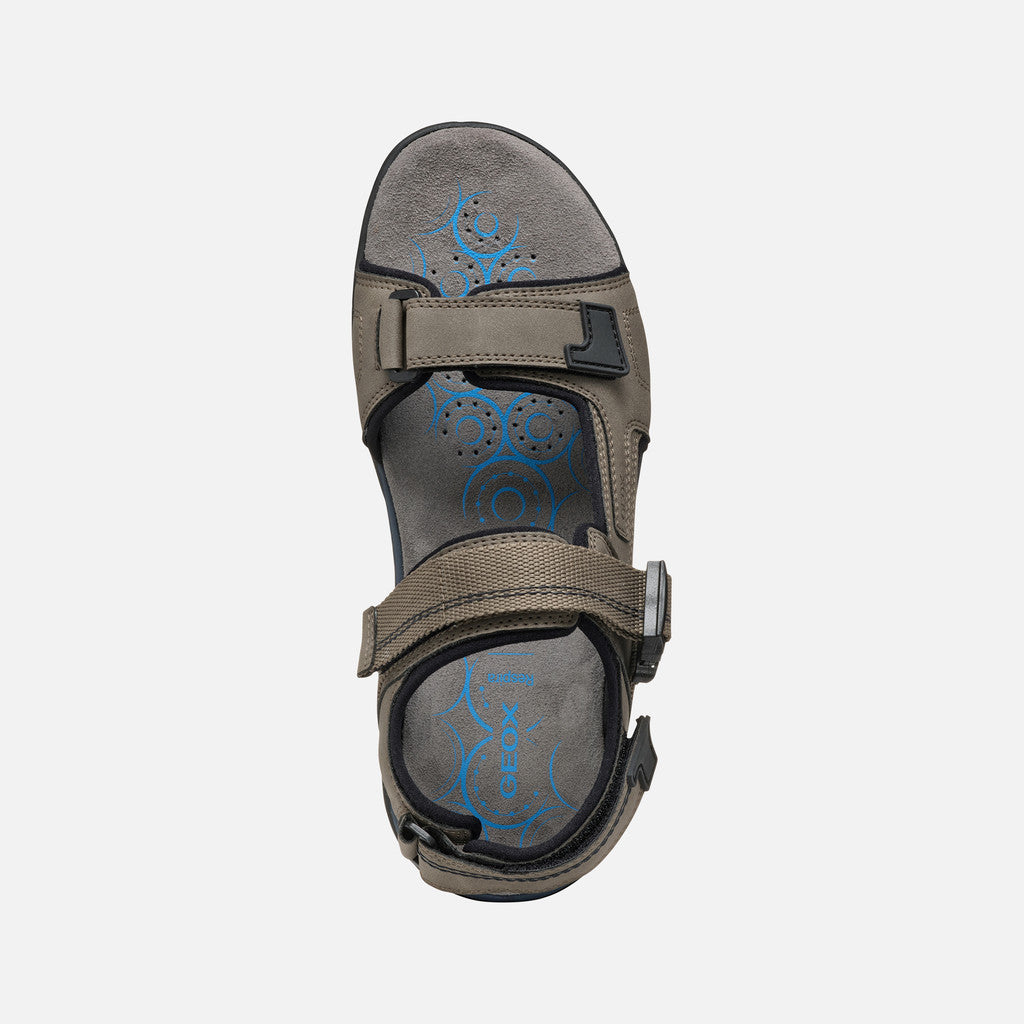 Geox Sandalo Spherica Uomo - Dove/Grey
