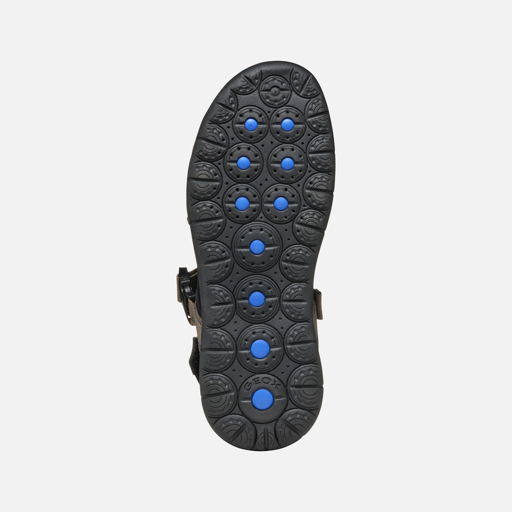 Geox Sandalo Spherica Uomo - Dove/Grey
