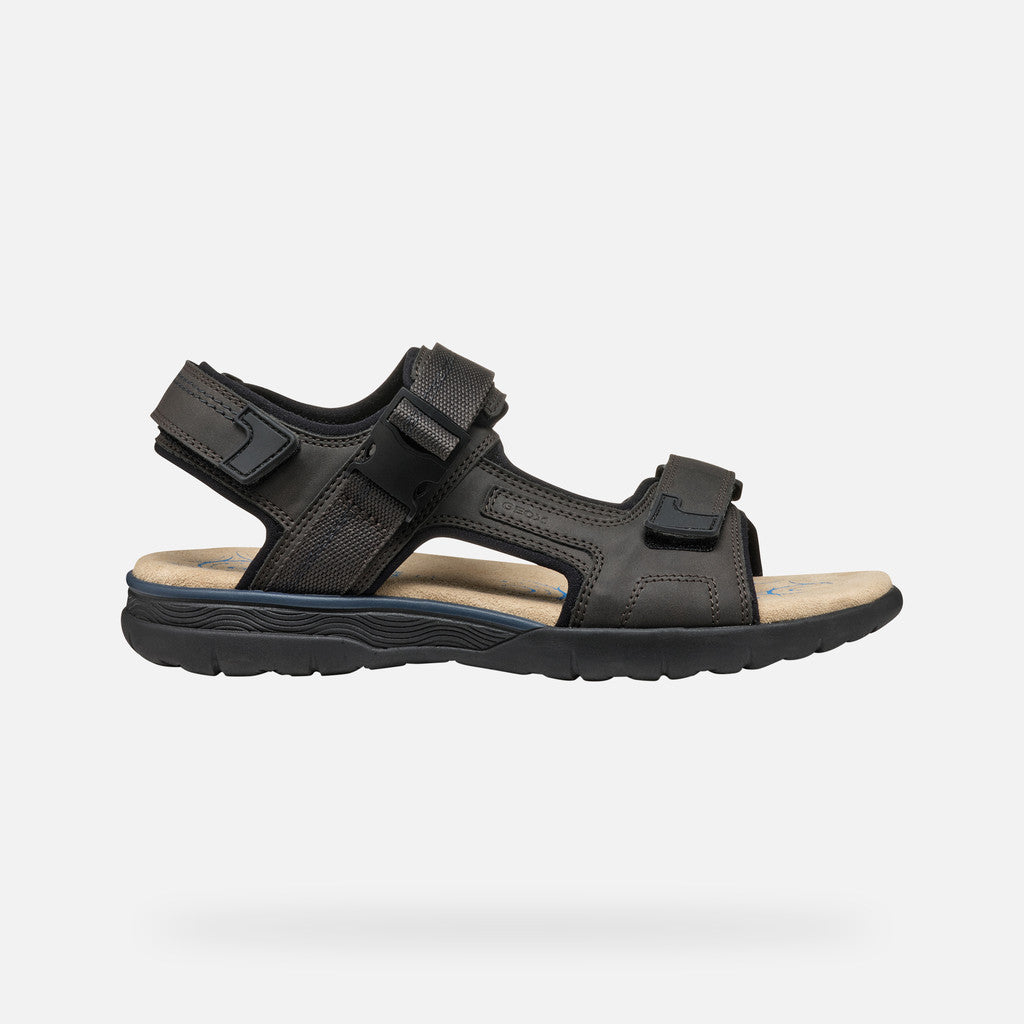 Geox Sandalo Spherica Uomo - Dark Coffee