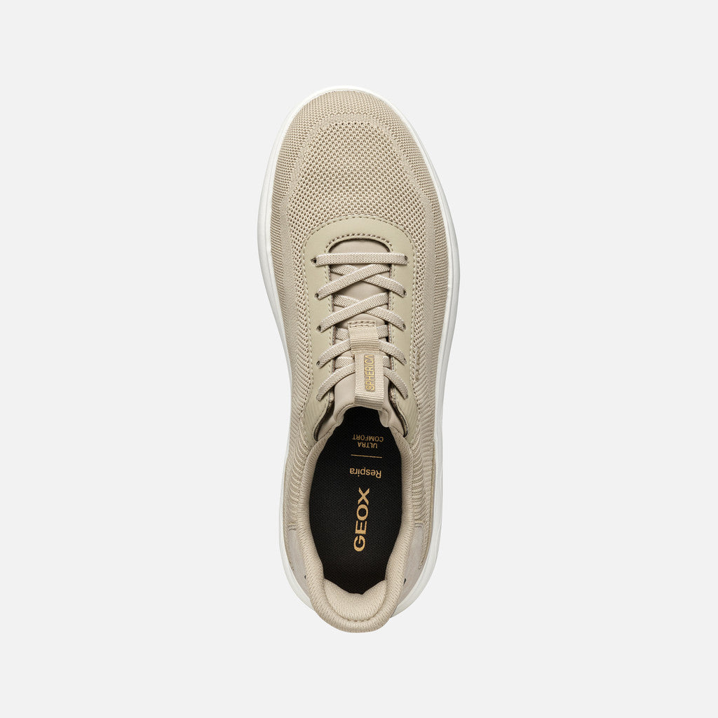 Geox Sneaker Spherica Plus Uomo - Sand