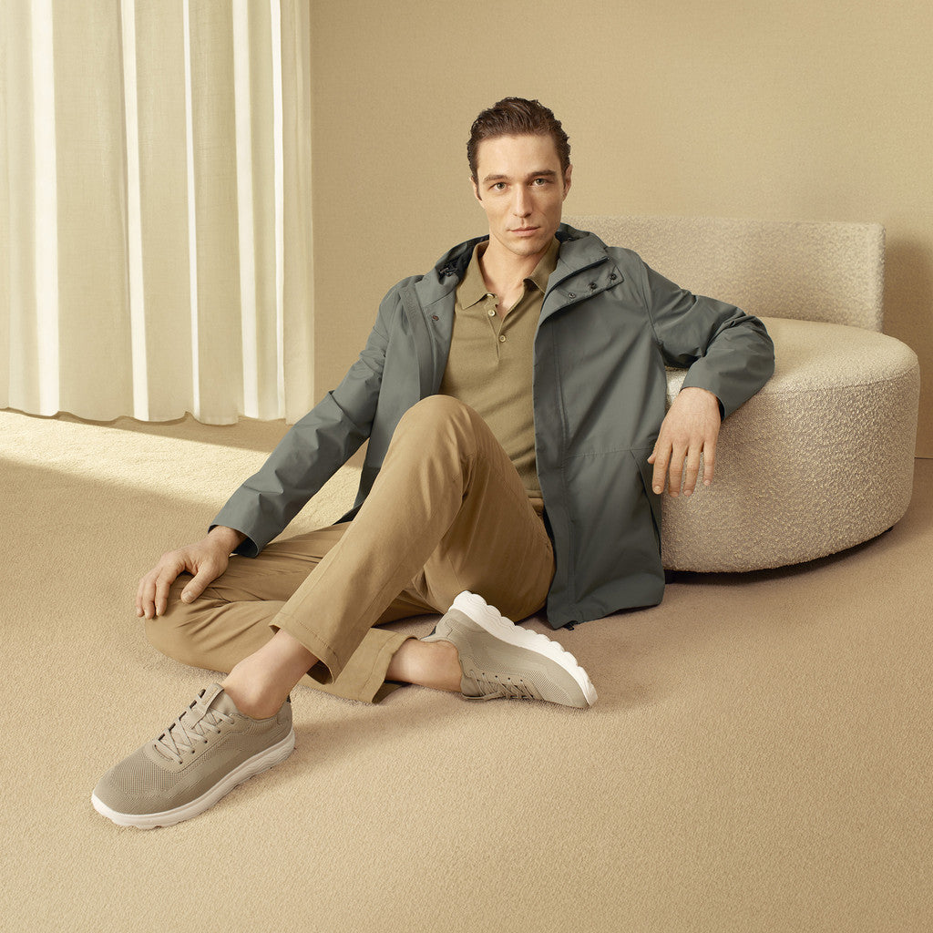 Geox Sneaker Spherica Plus Uomo - Sand