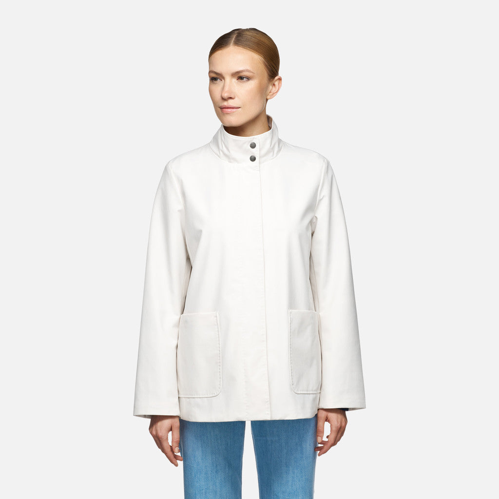 Geox Giacca Floretia Donna - Moonlight Sand