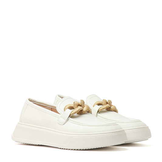 Gold&gold Mocassino Donna - Bianco