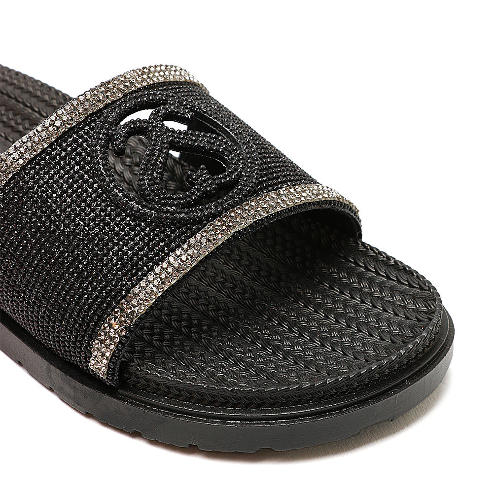 Solo Soprani Ciabatta Donna - Black