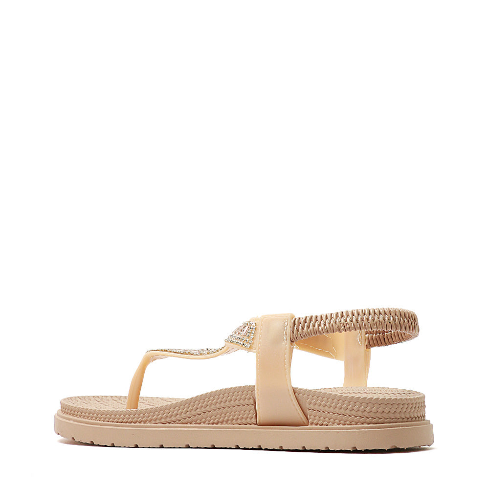 Solo Soprani Cabatta Infradito Donna - Bronzo