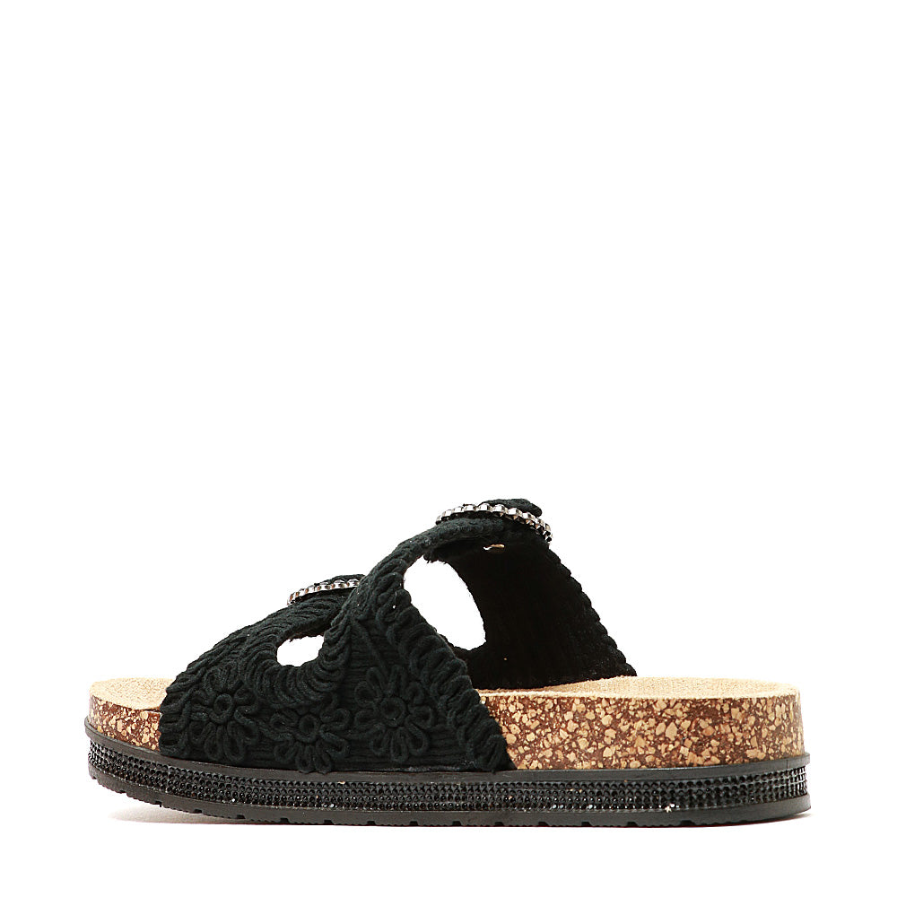 Solo Soprani Ciabatta Donna - Black
