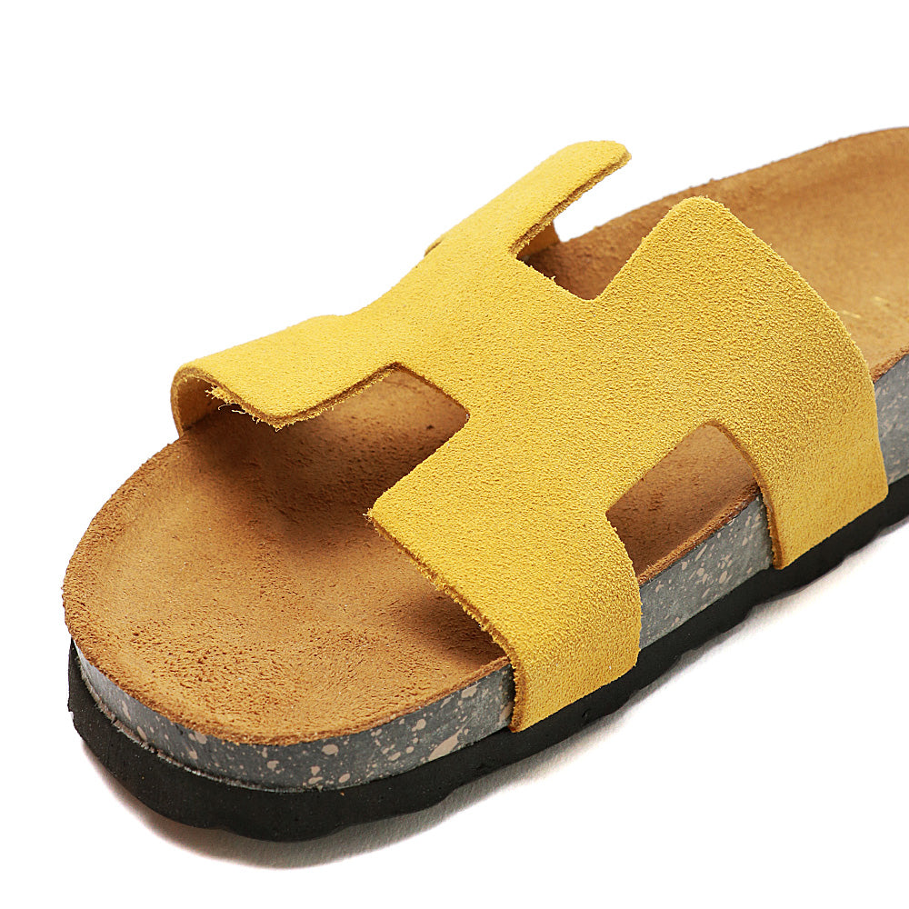Wow Ciabatta Donna - Ocra