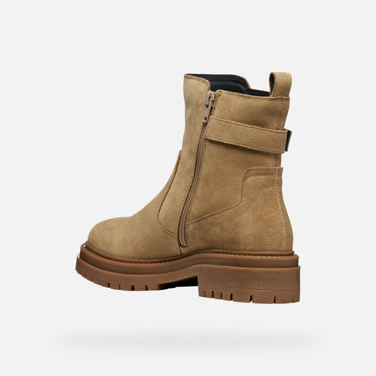 Geox Stivaletti Donna - Dk Sand