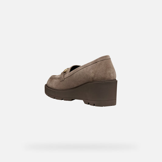 Geox Mocassini Donna -Taupe